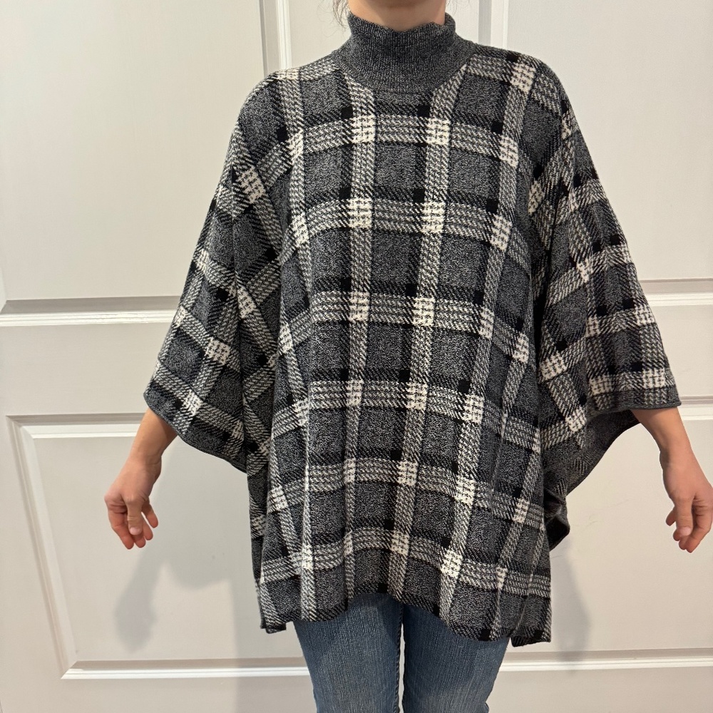 Theory poncho style sweater